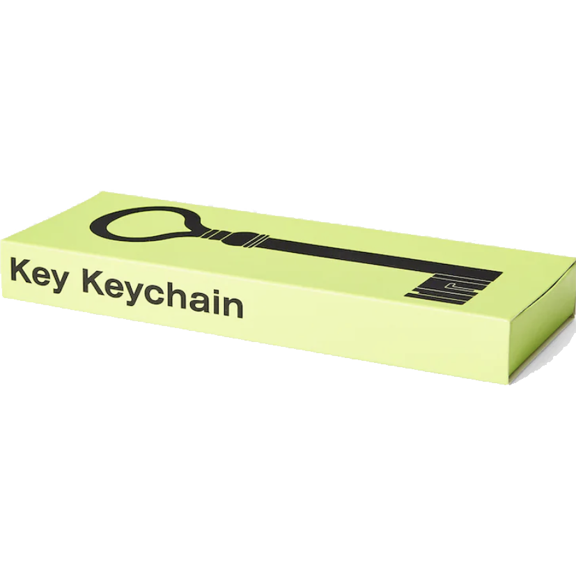 Reality Key Keychain - Chartreuse