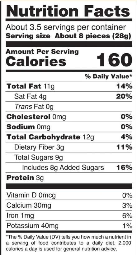 Organic Chocolate Covered Almonds