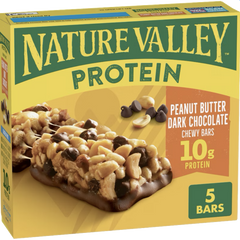 Protein Chewy Bars Peanut Butter Dark Chocolate (5 CT)