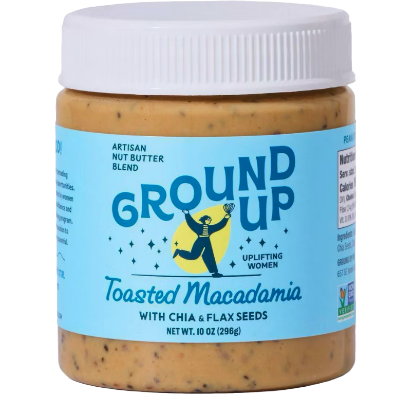 Toasted Macadamia Nut With Chia + Flaxseed