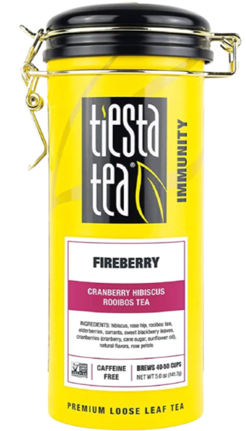 Tiesta Tea Fireberry Cranberry Hibiscus Rooibos Tea – Martie