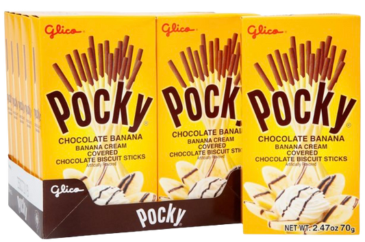 Pocky Chocolate Banana Biscuit Cookie (10 Pack)