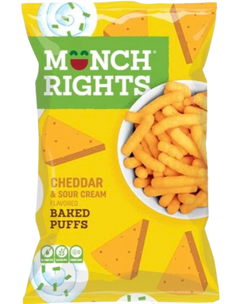 Cheddar Sour Cream Baked Puffs