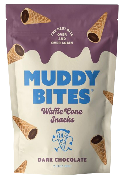 Dark Chocolate Waffle Cone Snacks (12 Pack)