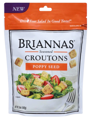 Poppy Seed Croutons