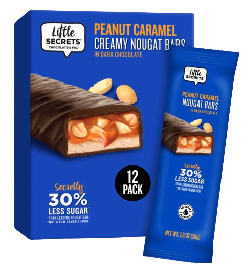 Dark Chocolate Peanut Caramel Nougat Bar (12 Pack)