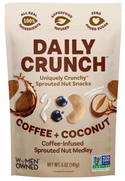 Coffee and Coconut Sprouted Nut Mix