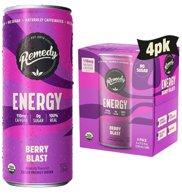 Energy Berry Blast Kombucha (4 Pack)