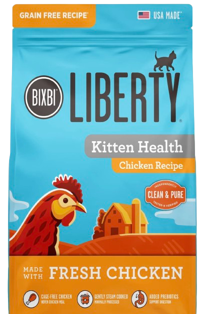 Liberty Kitten Health Chicken Recipe Grain-Free Dry Cat Food (2.5 pounds)