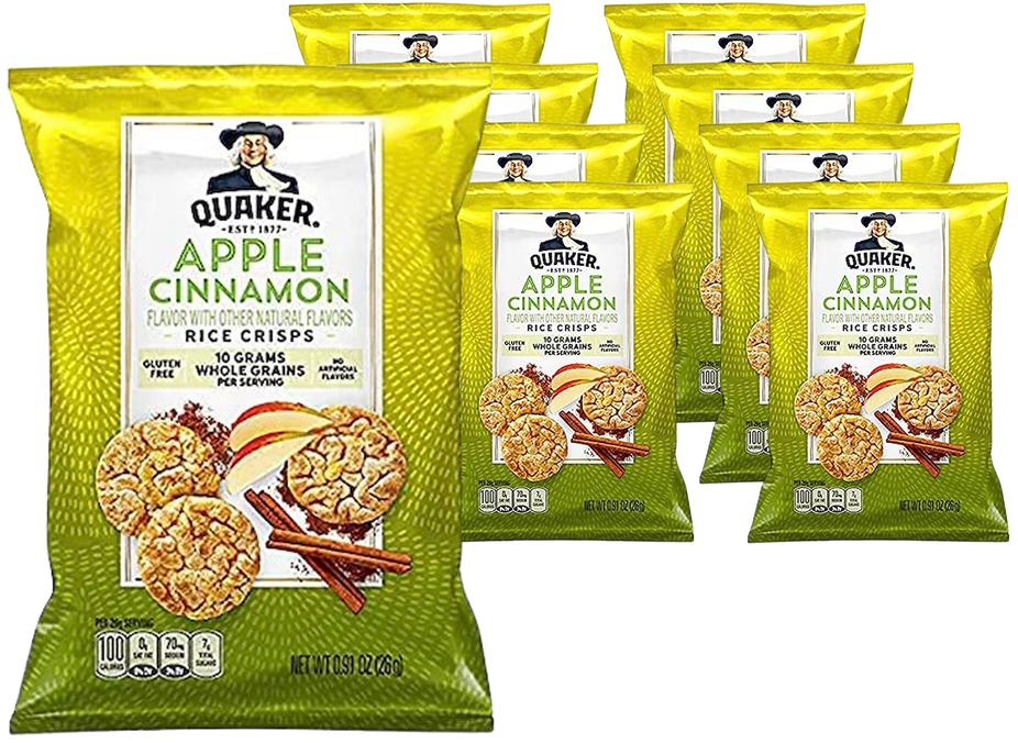Rice Crisps - Apple Cinnamon (8 Pack)