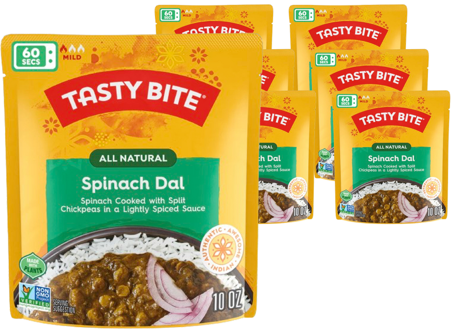 Spinach Dal with Spinach & Lightly Spiced Sauce (6 Pack)