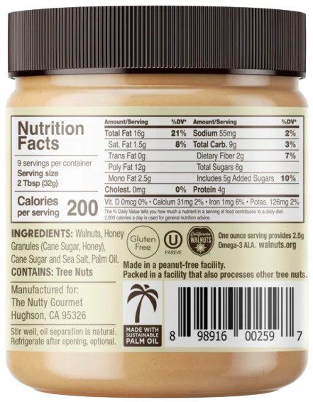 Honey Walnut Butter