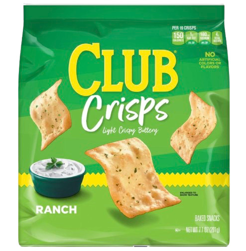 Baked Snacks Crisps - Ranch