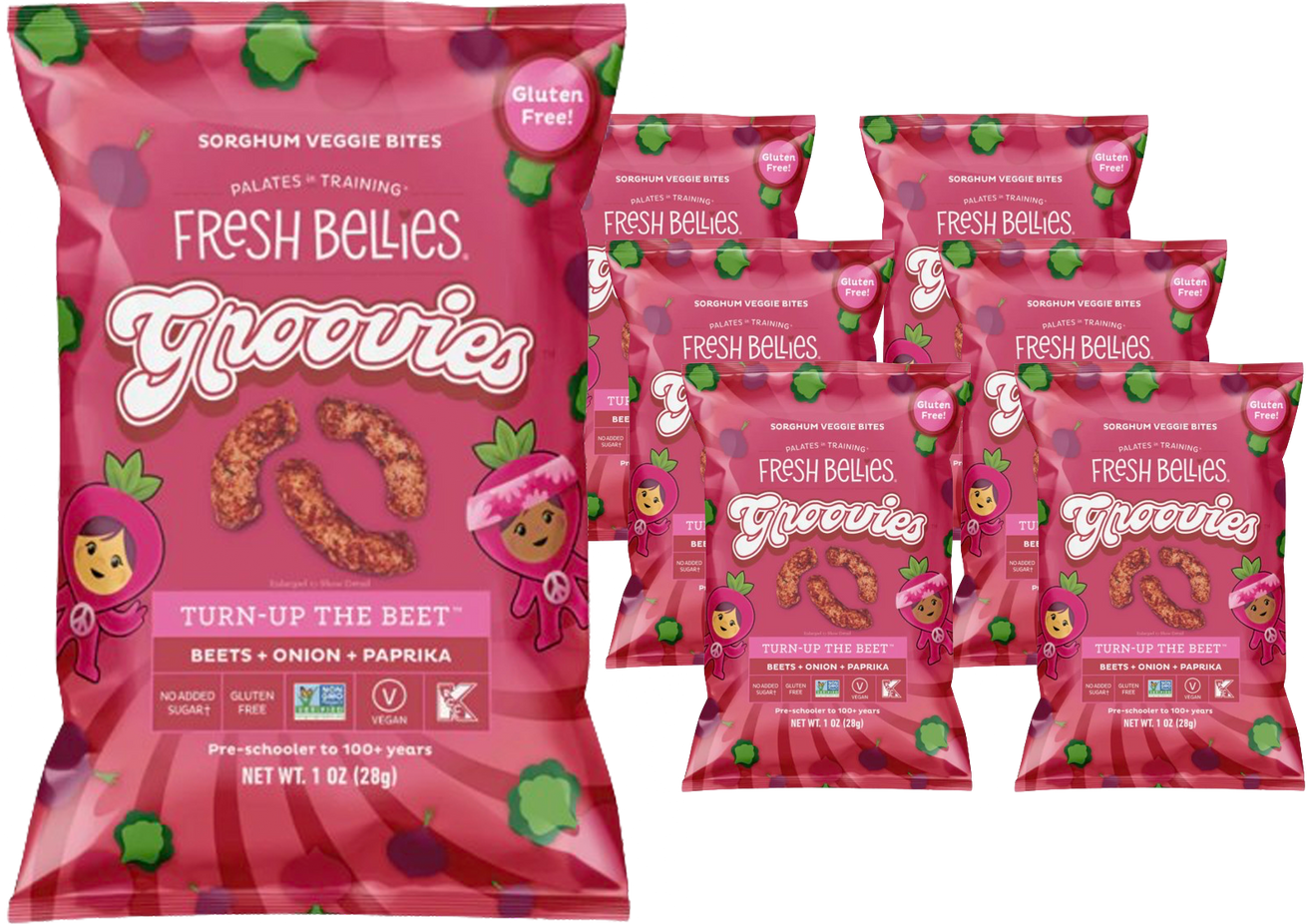 Turn Up Beet Groovies Veggie Bites (6 Pack)