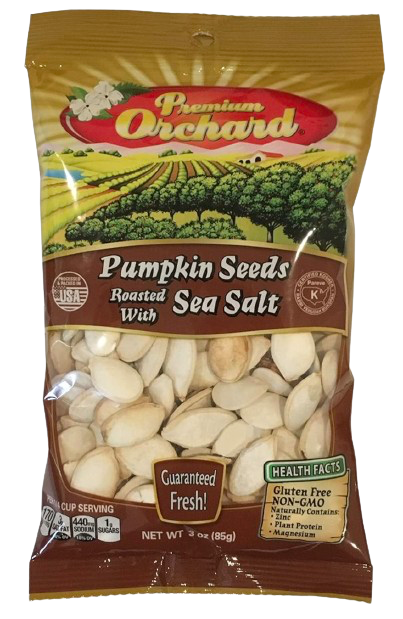 Pumpkin Seeds Jumbo - Roasted and Salted (2 Pack)