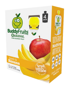 Fruit Pouches- Banana (4 Pack)