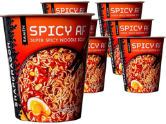 Spicy AF Ramen Noodle Soup Cup (6 Pack)