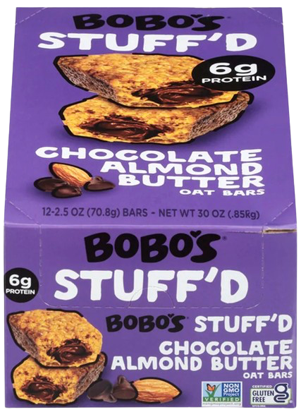 Stuff'd Chocolate Almond Butter Oat Bar (12 CT)