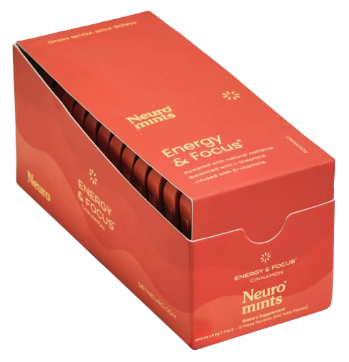 Neuro Mints Cinnamon Energy & Focus Mints (12 Pack) – Martie