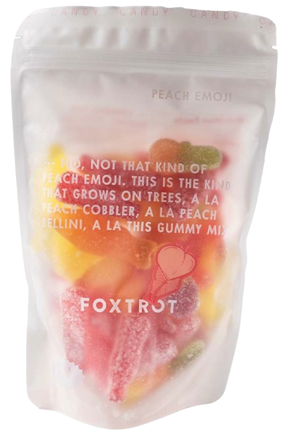Peach Emoji Gummy Mix