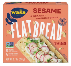 Sesame & Sea Salt Flatbread Thins