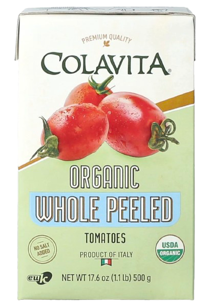 Organic Whole Peeled Tomatoes (12 Pack)