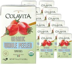 Organic Whole Peeled Tomatoes (12 Pack)