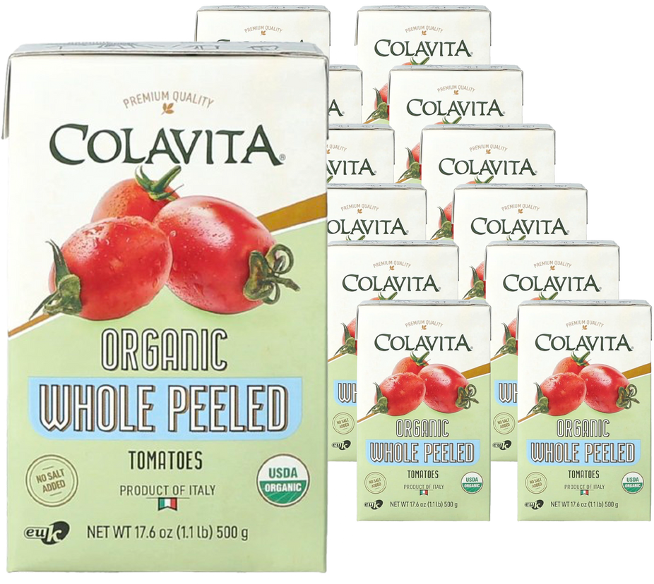 Organic Whole Peeled Tomatoes (12 Pack)