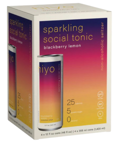 Blackberry Lemon Seltzer (4 Pack)