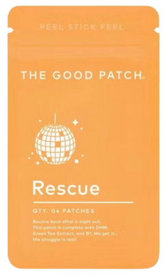 Rescue Plant-Based Vegan Wellness Patch (4 CT)