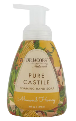 Pure Castile Foaming Hand Soap - Almond Honey