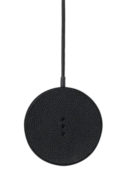 MAG 1 Single-Device Charging Pad Leather - Black