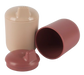 BIO Sippy Cup Set - Ruby Red/Tan