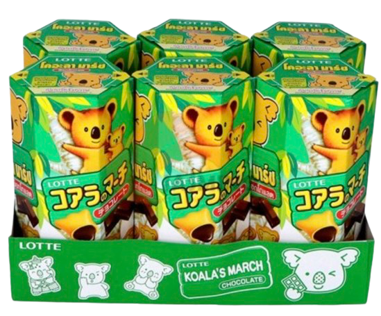 Small Koala Chocolate Cookies (6 Pack)
