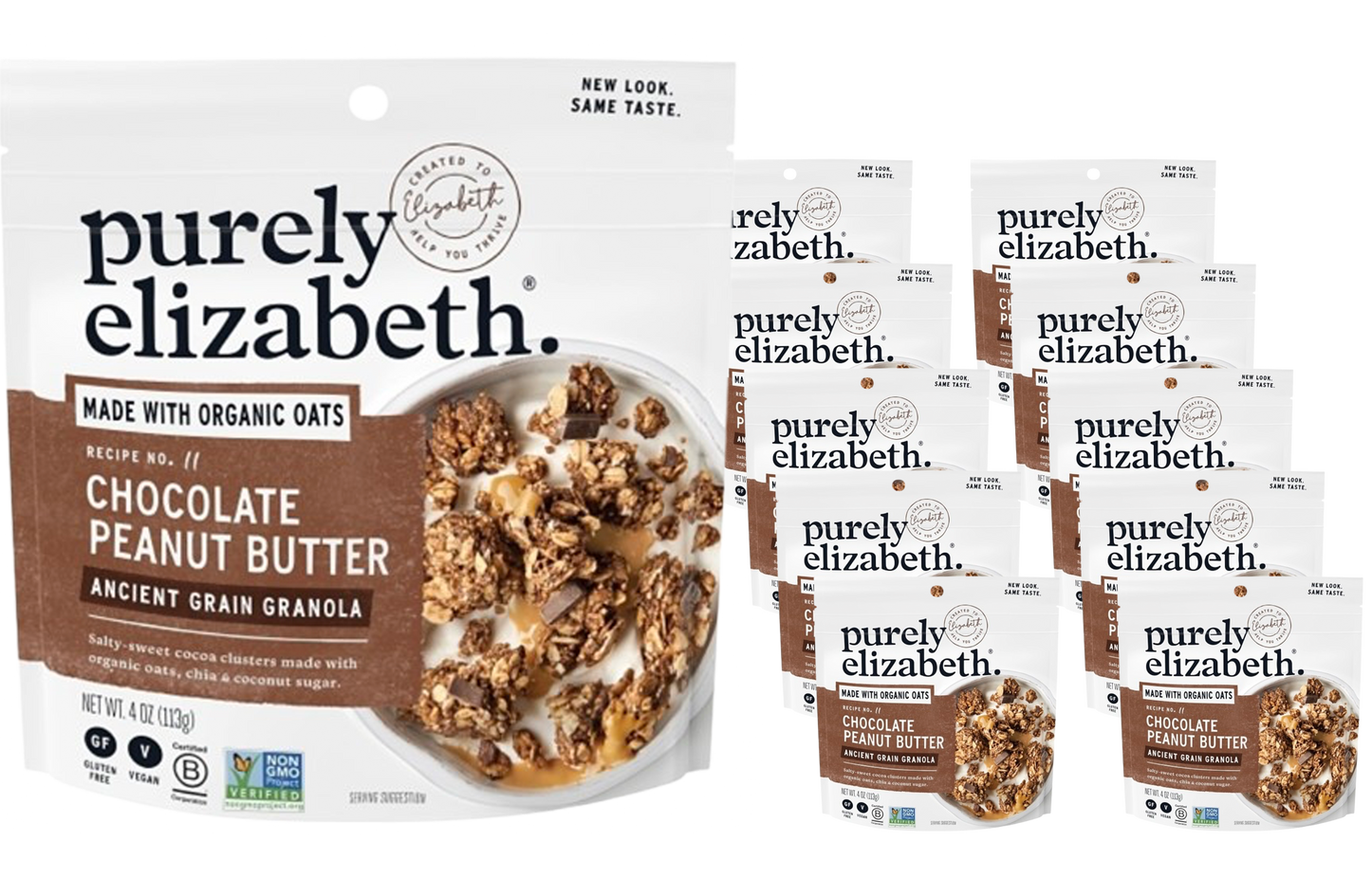 Chocolate Peanut Butter Granola (10 Pack)