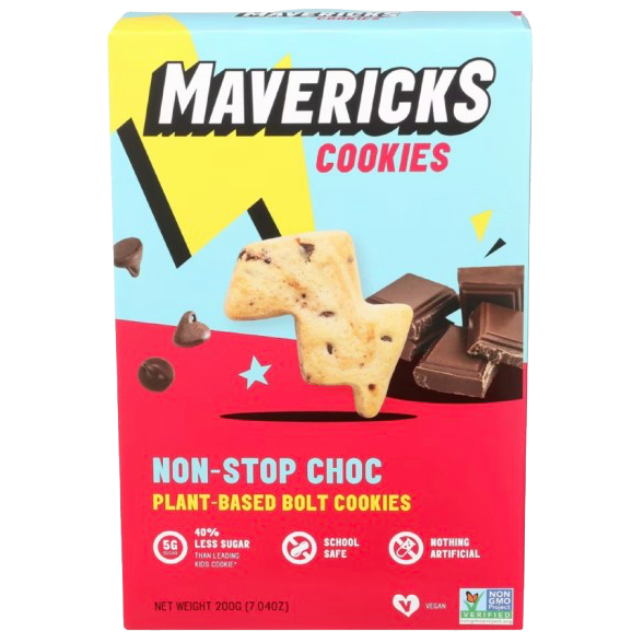 Plant-Based Bolt Cookies - Non-Stop Chocolate