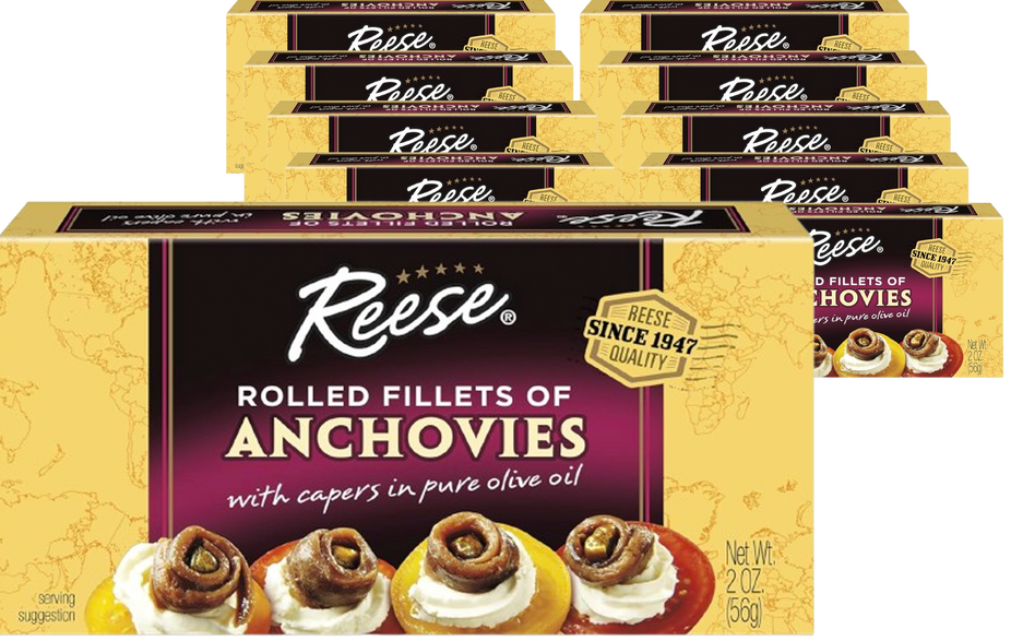 Rolled Fillets of Anchovies (10 Pack)