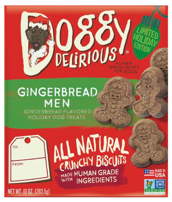 Gingerbread Men Dog Treats