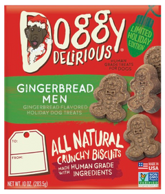 Gingerbread Men Dog Treats