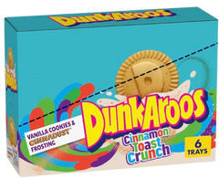 Vanilla Cookies with Cinnamon Toast Crunch Frosting (6 CT)