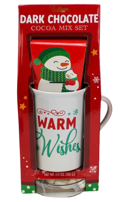 Hot Chocolate Marshmallow Mug Set - Warm Wishes