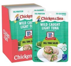 Wild Caught Light Tuna Dill Tuna Salad (12 Pack)