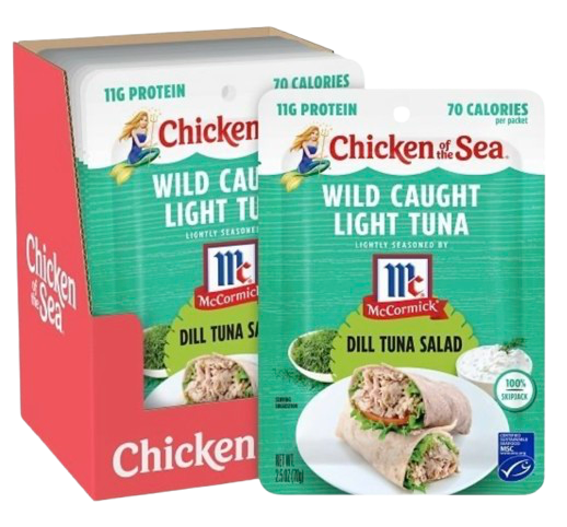 Wild Caught Light Tuna Dill Tuna Salad (12 Pack)