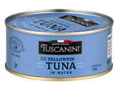 Solid Light Yellowfin Tuna in Water