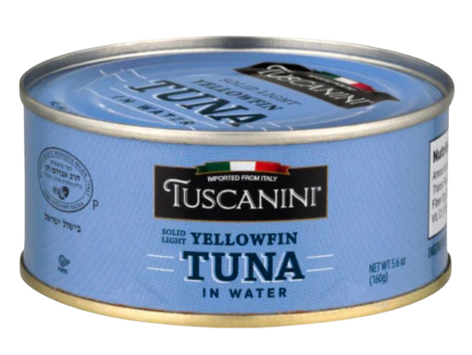 Solid Light Yellowfin Tuna in Water