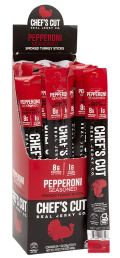 Turkey Jerky Pepperoni Snack Stick (24 CT)