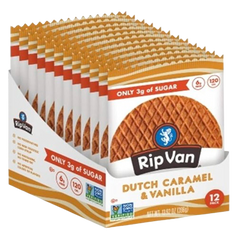 Dutch Caramel & Vanilla Wafels (12 Pack)