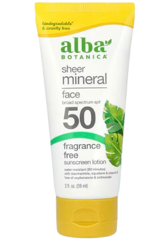 Fragrance Free Mineral Sunscreen Lotion, SPF 50