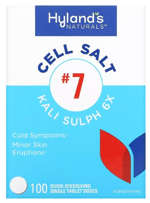 Kali Sulph 6X, Cell Salt #7