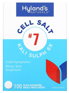 Kali Sulph 6X, Cell Salt #7